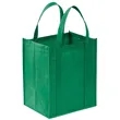 Reusable Non-woven Grocery Tote Bags with Plastic Insert | https://www.bestnamebadges.com