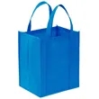 Reusable Non-woven Grocery Tote Bags with Plastic Insert | https://www.bestnamebadges.com