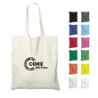 Custom Logo Plain Canvas Totes Cotton Shopping Bags | https://www.bestnamebadges.com