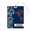 Imprinted Medium Luggage Tag | https://www.bestnamebadges.com