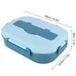 Stainless Steel Lunch Box 4 Grid Portable  Food Storage C | https://www.bestnamebadges.com