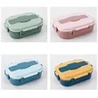 Stainless Steel Lunch Box 4 Grid Portable  Food Storage C | https://www.bestnamebadges.com
