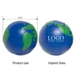 Earth Shaped Stress Ball | https://www.bestnamebadges.com