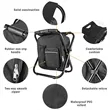 Camping Folding Chair with Cooler Backpack | https://www.bestnamebadges.com