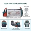 Multifunction Waterproof Diaper Bag for Baby | https://www.bestnamebadges.com