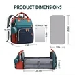 Multifunction Waterproof Diaper Bag for Baby | https://www.bestnamebadges.com