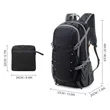 40L Ultra Lightweight Backpack Foldable Hiking Daypack | https://www.bestnamebadges.com