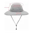 Wide Brim Sun Protection Bucket Hat w/ Adjustable Chin Strap | https://www.bestnamebadges.com