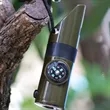 Multi-Functional Survival Whistle with Compass and LED Light | https://www.bestnamebadges.com