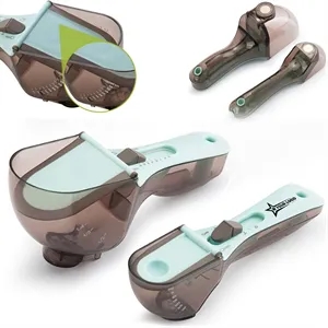 Adjustable Magnetic Measuring Spoon with Precise Scale
