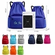 Waterproof Drawstring Bag | https://www.bestnamebadges.com