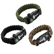 Multi Function Survival Bracelet with Compass & Fire Starter | https://www.bestnamebadges.com