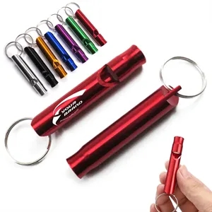 Emergency Whistle Keychain for Outdoor Survival & Safety