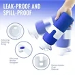 26oz Collapsible Water Bottle | https://www.bestnamebadges.com
