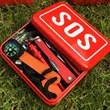 Survival Emergency Kit with Multi-Tool & Fire Starter | https://www.bestnamebadges.com