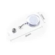 Retractable Badge Reel with Clip for ID Cards & Keys | https://www.bestnamebadges.com