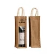 Jute Wine Bag | https://www.bestnamebadges.com