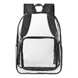 Heavy Duty Clear Security School Backpack | https://www.bestnamebadges.com