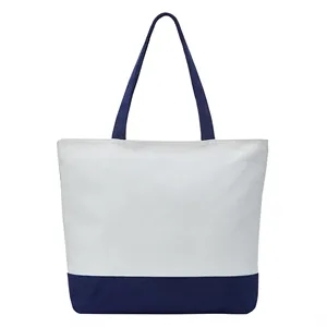 Large Canvas Tote Bag for Shopping | https://www.bestnamebadges.com