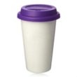 11 oz. Double Wall Ceramic Tumblers with Lid | https://www.bestnamebadges.com