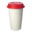 11 oz. Double Wall Ceramic Tumblers with Lid | https://www.bestnamebadges.com
