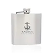 6 oz. Murano Stainless Steel Hip Flasks | https://www.bestnamebadges.com