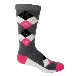 Pantone Matched Jacquard Dress Socks