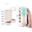 2 in 1 Pill Organizer with Cutter | https://www.bestnamebadges.com