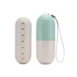 2 in 1 Pill Organizer with Cutter | https://www.bestnamebadges.com