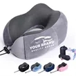 Cationic fabric Foldable Memory Foam Neck Protection Pillow | https://www.bestnamebadges.com