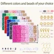 DIY Bead Kit for Friendship Bracelets & Necklaces | https://www.bestnamebadges.com