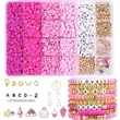 DIY Bead Kit for Friendship Bracelets & Necklaces | https://www.bestnamebadges.com