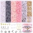 DIY Bead Kit for Friendship Bracelets & Necklaces | https://www.bestnamebadges.com