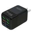 150W Multi-Port  Charger with 4 USB & 2 PD Ports | https://www.bestnamebadges.com