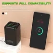 150W Multi-Port  Charger with 4 USB & 2 PD Ports | https://www.bestnamebadges.com