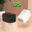 150W Multi-Port  Charger with 4 USB & 2 PD Ports | https://www.bestnamebadges.com