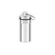 Waterproof Aluminum Pill Fob Container | https://www.bestnamebadges.com