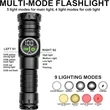 3 in 1 Rechargeable Flashlight Lumens Outdoor Strong Light | https://www.bestnamebadges.com