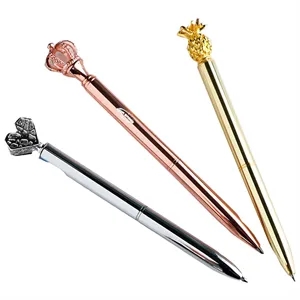 Exquisite Shining Crown Ballpoint  Crystal Diamond Pens