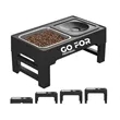 Elevated Dog Bowls | https://www.bestnamebadges.com