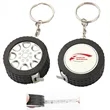 3ft Blank Tape Measure Keychains Mini Retractable Keyring | https://www.bestnamebadges.com