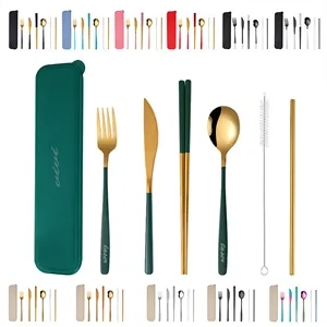 Reusable Premium 6 Pcs Flatware   Cutlery Set