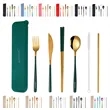 Reusable Premium 6 Pcs Flatware   Cutlery Set | https://www.bestnamebadges.com