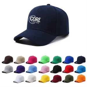 Customizable 6-piece high-quality cotton baseball cap