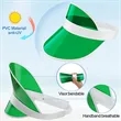 Outdoors Clear Sun Visor Hats | https://www.bestnamebadges.com