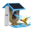 Smart Bird Feeder Camera with Solar Panel | https://www.bestnamebadges.com