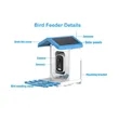 Smart Bird Feeder Camera with Solar Panel | https://www.bestnamebadges.com