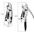 Portable Multi-tool Pliers With Knife For Outdoor Use | https://www.bestnamebadges.com