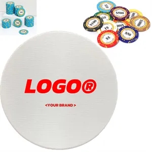 Custom Ceramic Poker Chips Set Casino Style Club Gaming Coin