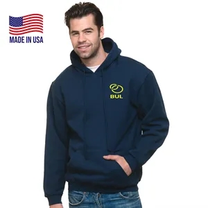 100% USA-Union Made Snug Fit Pullover Hoodie | https://www.bestnamebadges.com